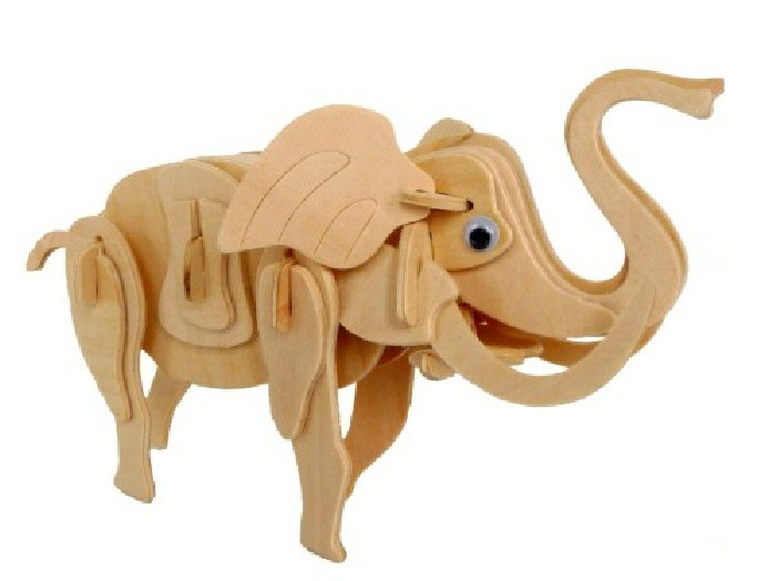 Educational Wooden 3D Puzzle Toys for Kids - Safe DIY Learning Toys for Ages 3-8