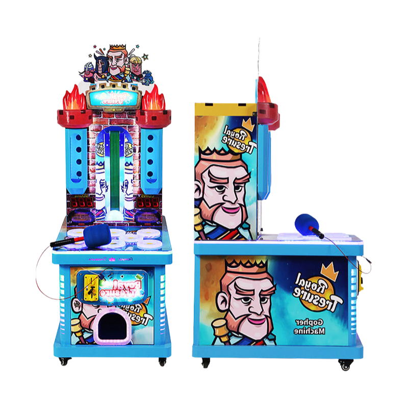 Wholesale Royal Treasure Gopher Game Machine - Wooden Whack A Mole Arcade Game For Indoor Entertainment