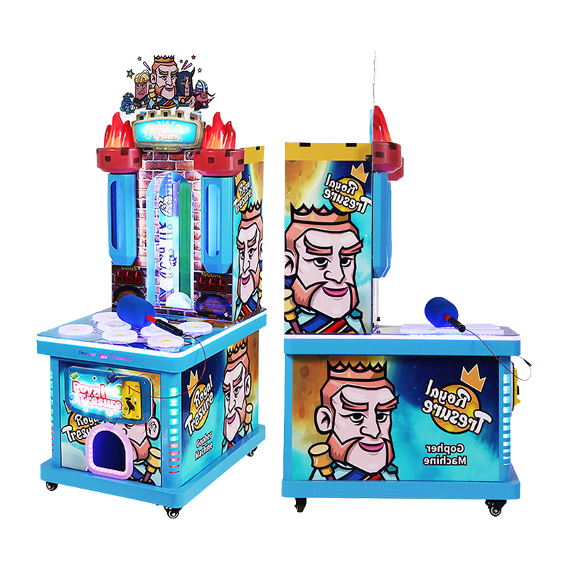 Wholesale Royal Treasure Gopher Game Machine - Wooden Whack A Mole Arcade Game For Indoor Entertainment