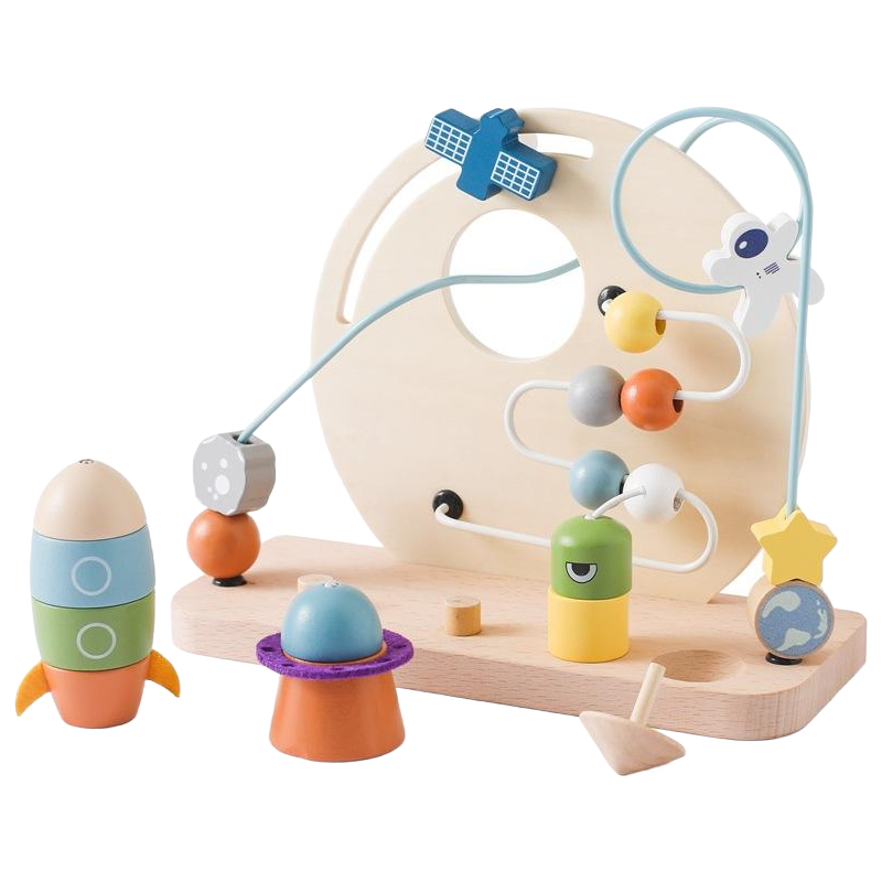 Wooden Educational Shape Sorter Tractor Toy for Toddlers 3+ Years - Safe & Eco-Friendly