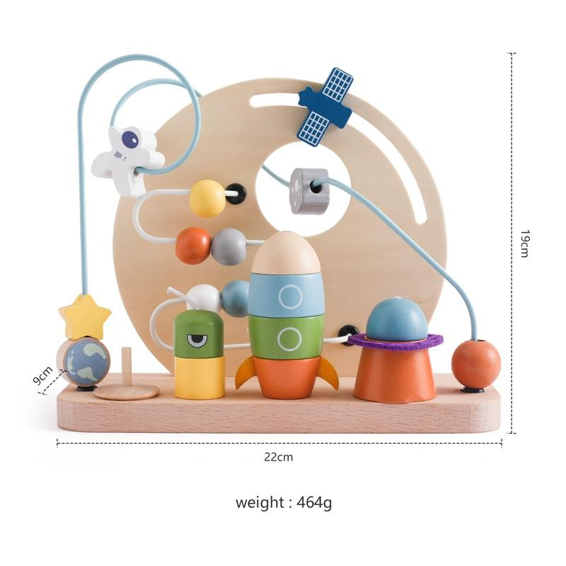Wooden Educational Shape Sorter Tractor Toy for Toddlers 3+ Years - Safe & Eco-Friendly