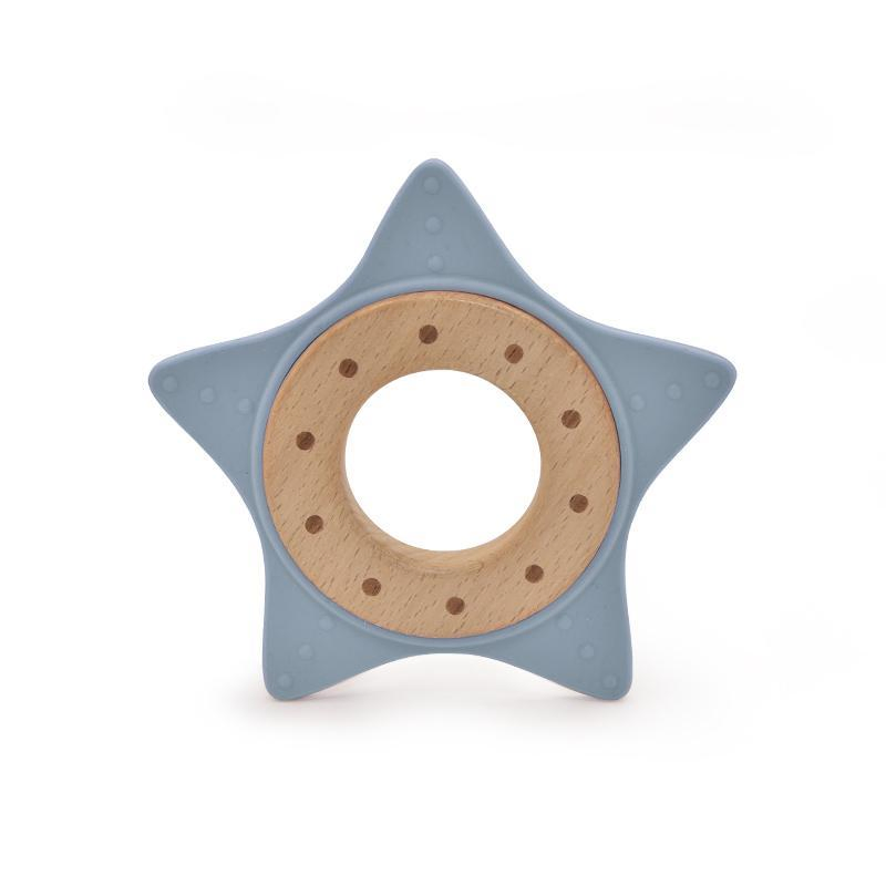 Eco-Friendly Silicone Teething Toy for Infants - Bulk Order & Custom Logo Options