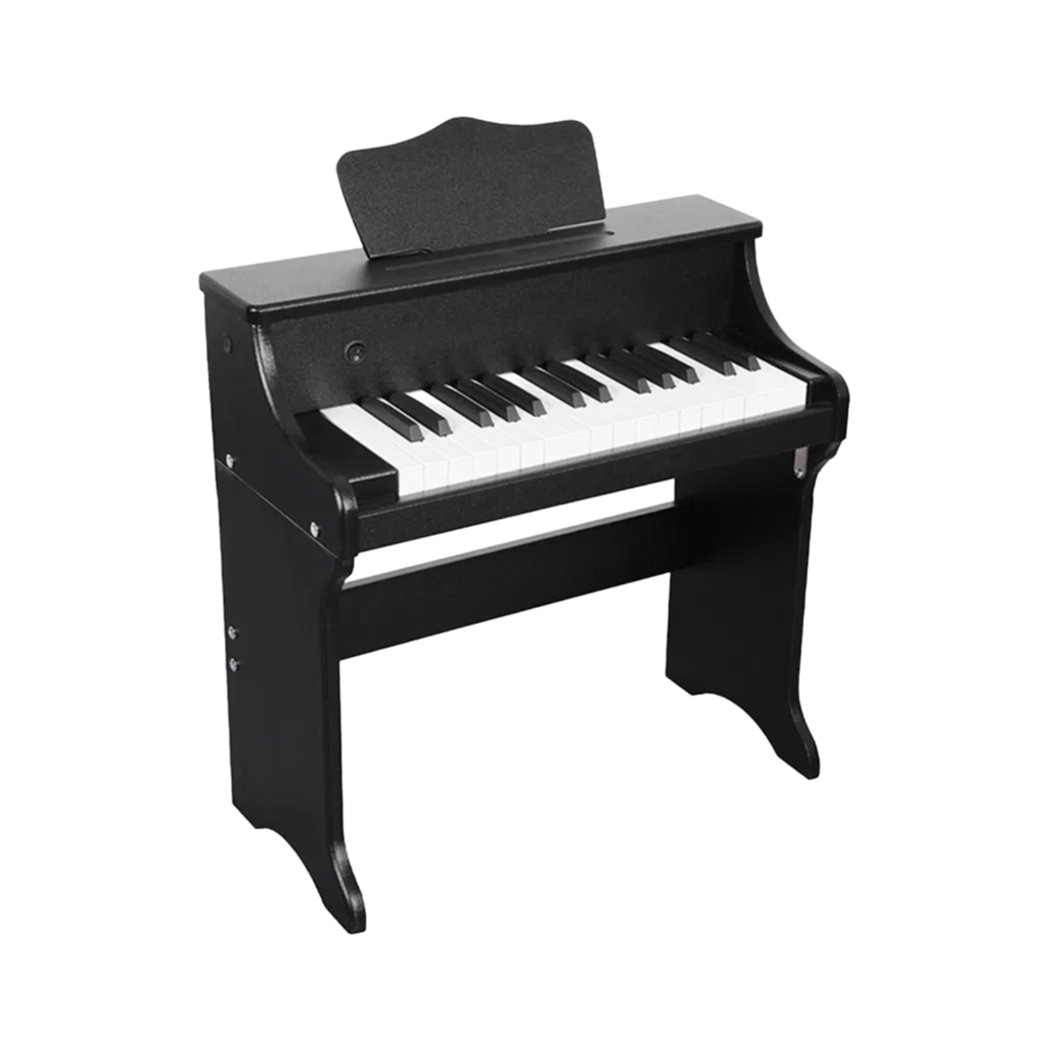 Customizable Black/White/Pink Children's Learning Piano Keyboard Instrument