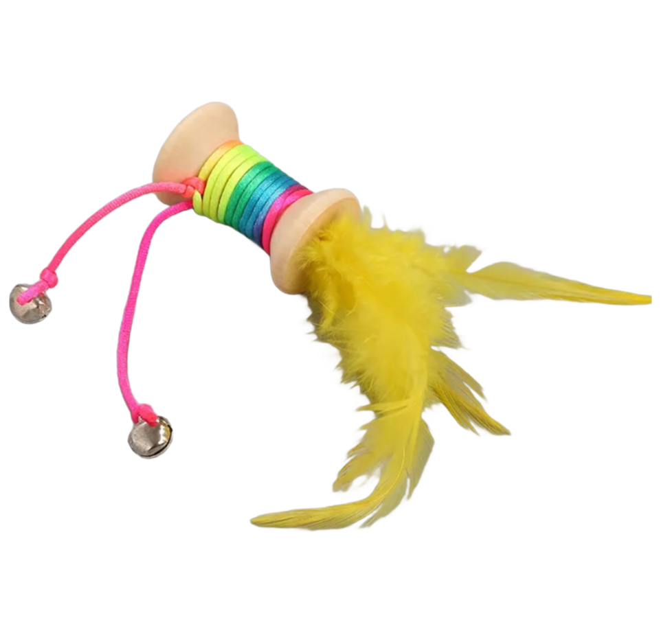 Bulk Supply of Assorted Color Cat Toys - Lightweight 14g Interactive Pet Plaything