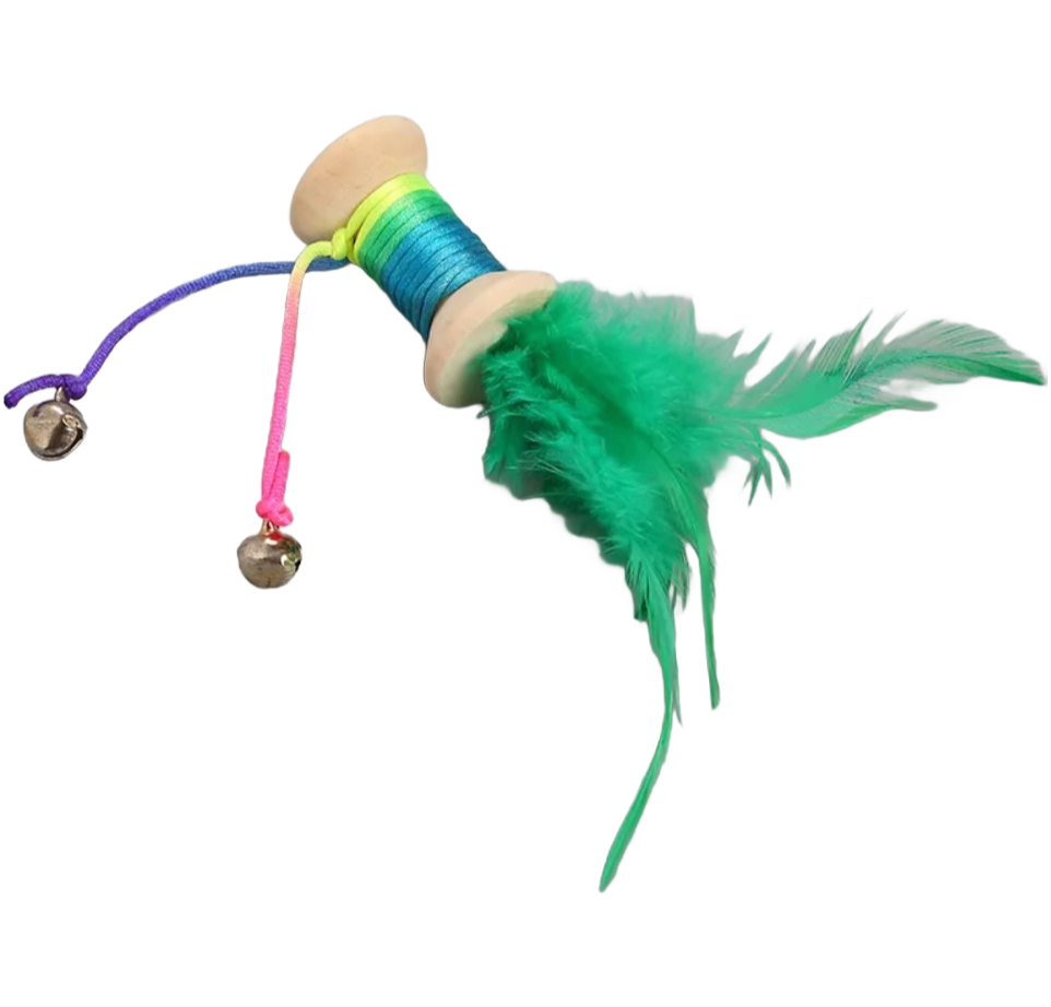Bulk Supply of Assorted Color Cat Toys - Lightweight 14g Interactive Pet Plaything
