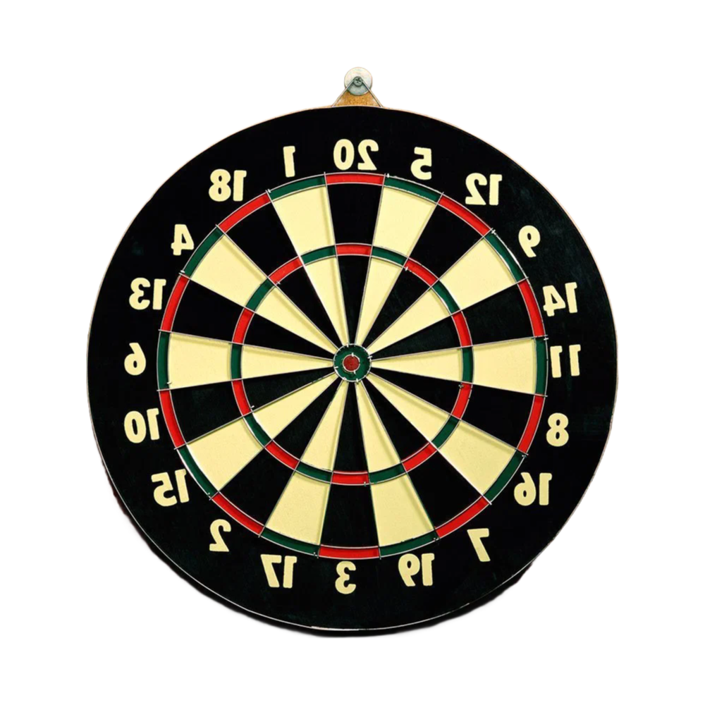 Premium Sisal Bristle Dartboard for Adults - Custom Size & Color Options Available