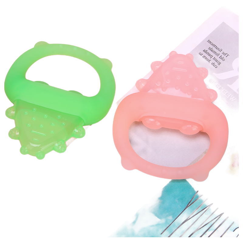 Factory Direct Supply Baby Teether Mitts - Custom Color Shape Packaging LFGB Certified