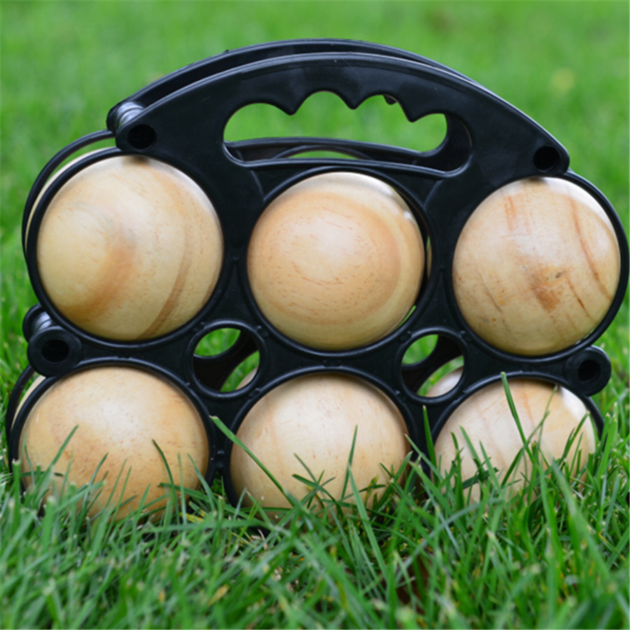 EN71 CE Certified Wooden Ball Toys for Recreation and Promotion Activities