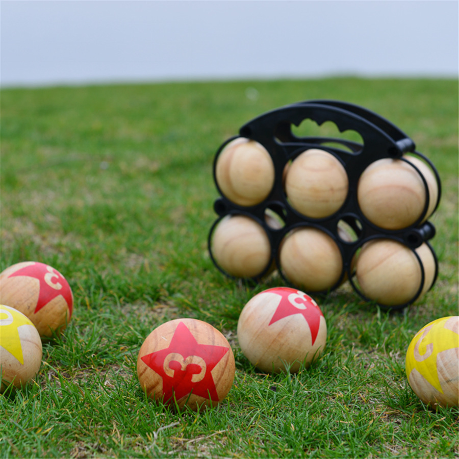 EN71 CE Certified Wooden Ball Toys for Recreation and Promotion Activities