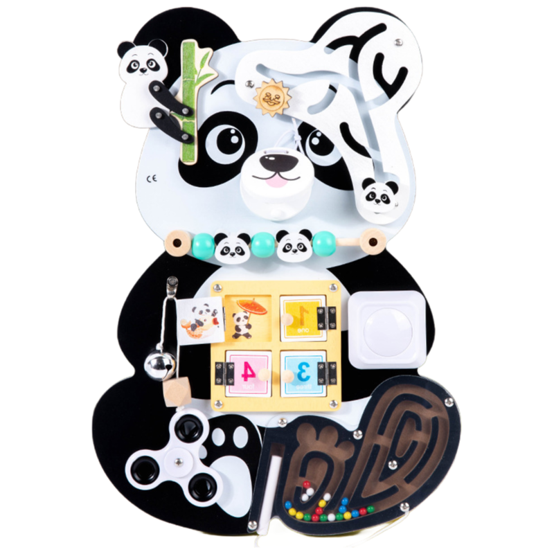 Factory Supply Montessori Wooden Busy Board Games - Customized Preschool Learning Toys