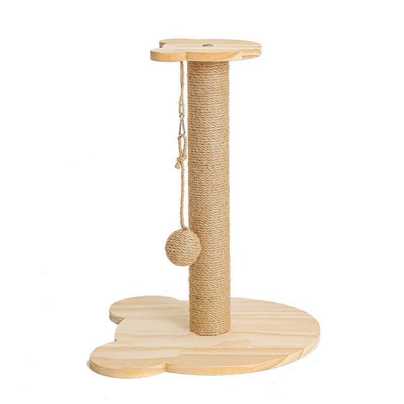 Premium Customized Cat Scratcher Tree with Sisal Wooden Ball - OEM/ODM Pet Furniture
