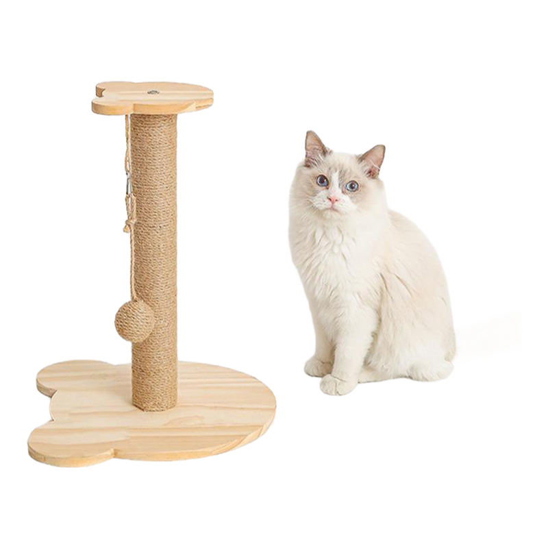 Premium Customized Cat Scratcher Tree with Sisal Wooden Ball - OEM/ODM Pet Furniture
