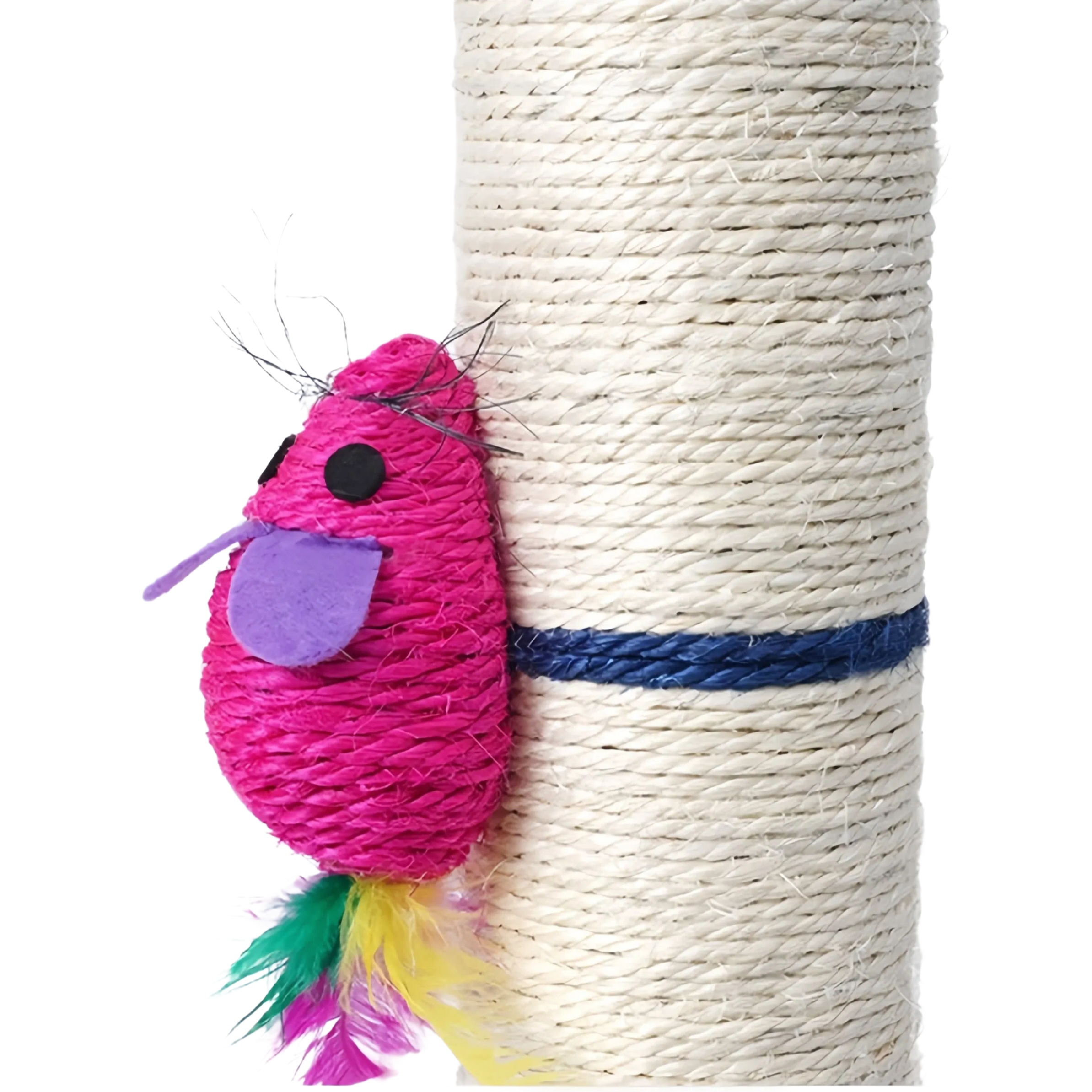 Multi-Level Cat Tree with Scratching Posts, Plush Perches and Hanging Toys for Indoor Cats