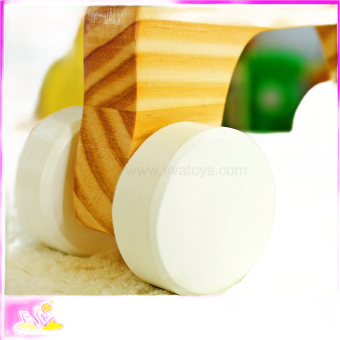 Premium Wooden Elephant Toy W05B150 - Safe & Educational Animal Toy for Kids