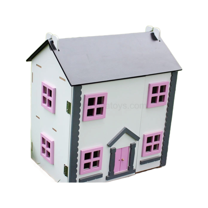 Wholesale Wooden Mini Doll House for Kids W06A154 - Safe & Educational Toy