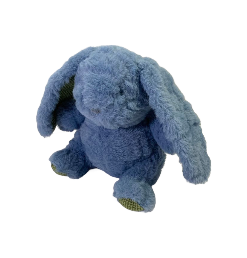 Soft Plush Bunny Stuffed Animal Toy for Kids - Cute Rabbit Doll with Squeaker