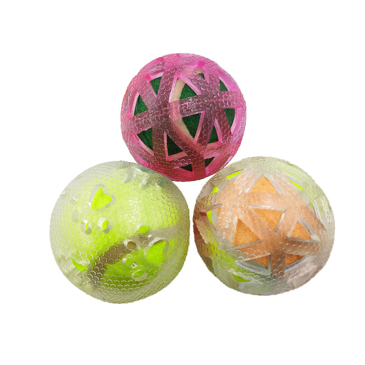 Durable Dog Chew Toys BPA-Free TPR Pet Sounding Bones Bell Ball Interactive Bite Resistant Puppy Teething Toys