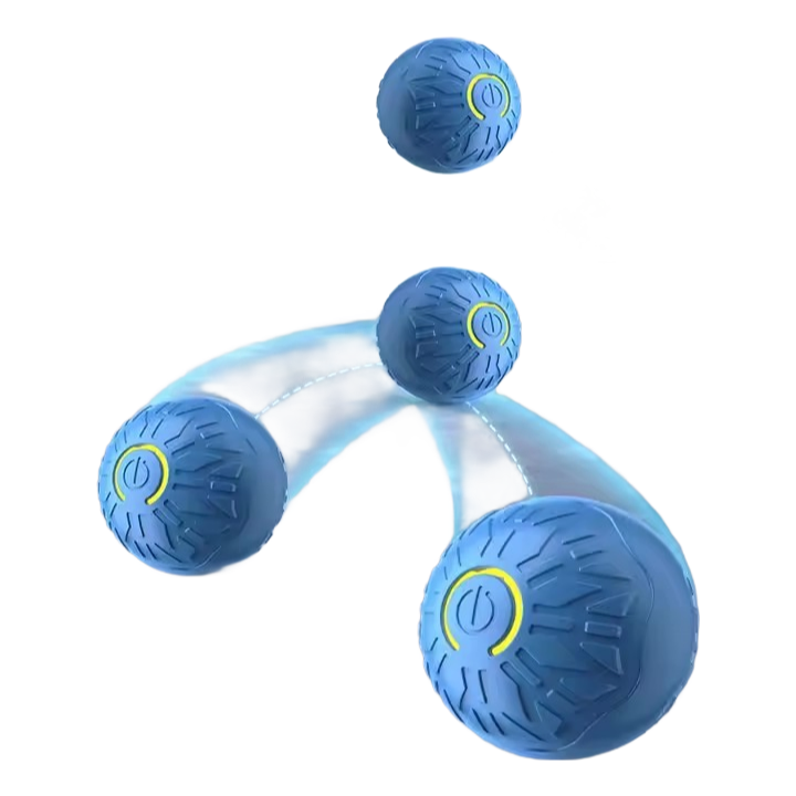 Rubber Pattern Dog Toy Ball - Interactive Pet Exercise Ball with Solid Elastic Design for Walking Companion
