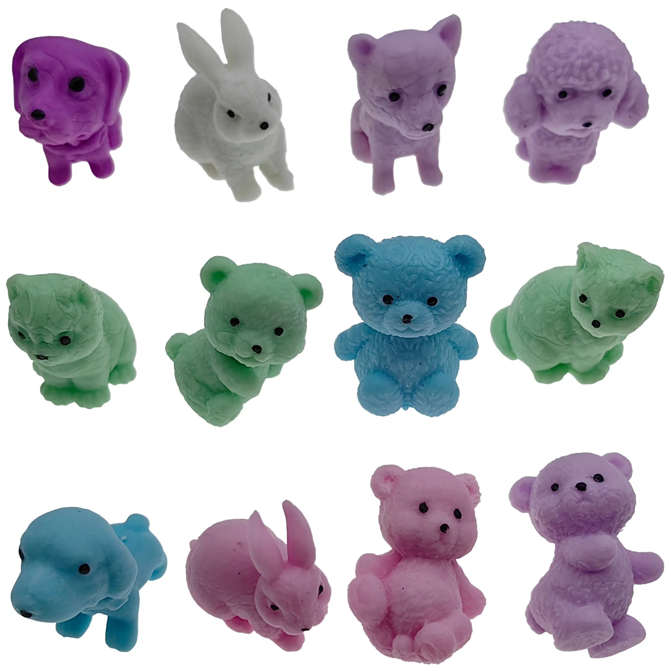Customizable 2-inch TPR Pet Capsule Toys for Vending Machine Business