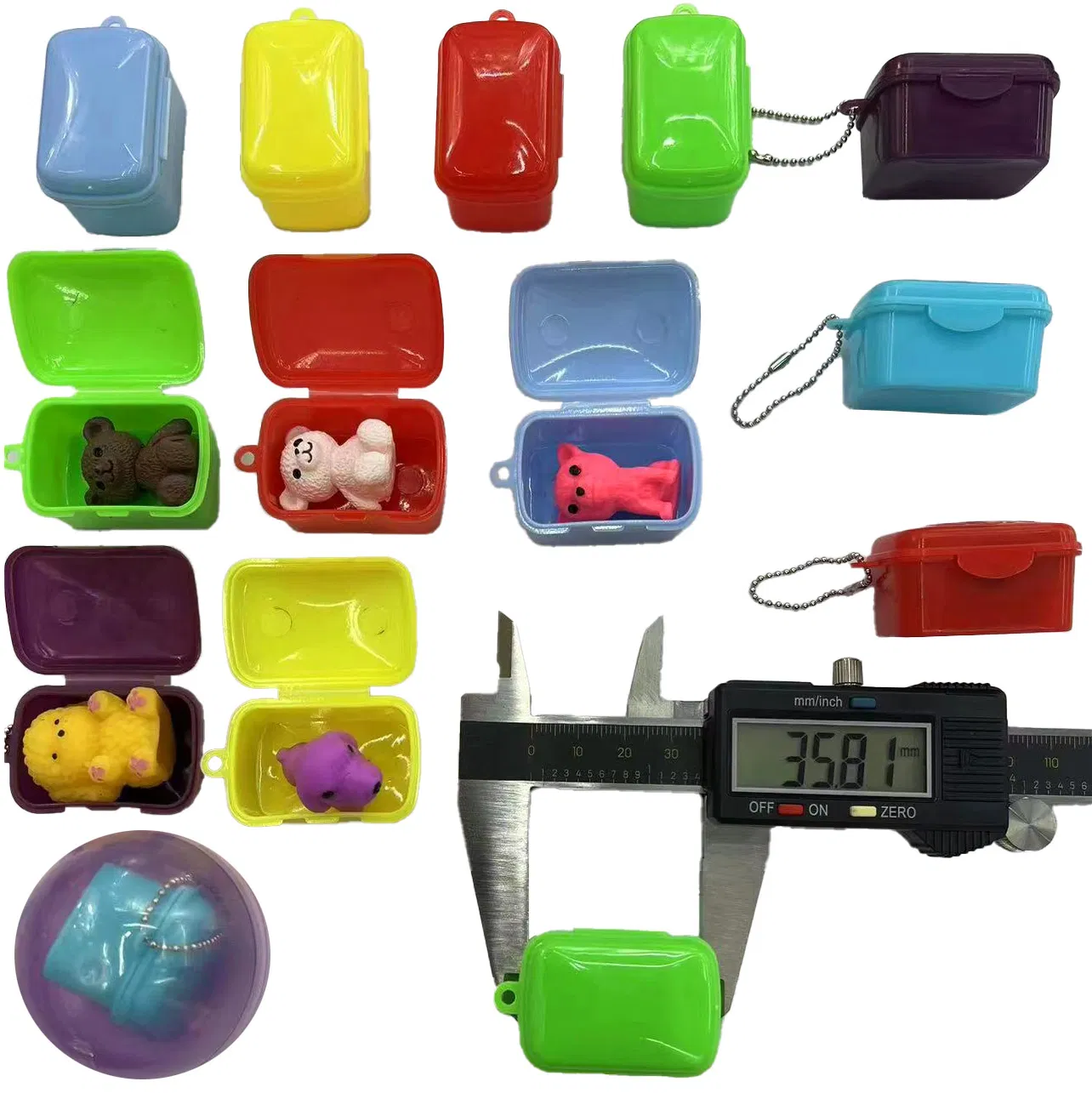 Customizable 2-inch TPR Pet Capsule Toys for Vending Machine Business