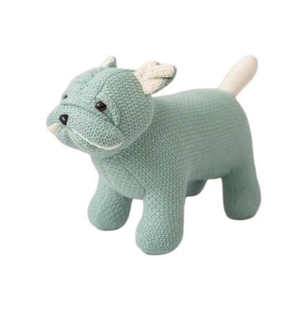 Factory Direct Supply Foam-Filled Kids Furniture - Dog-Shaped Plush Stool for Ages 3-8