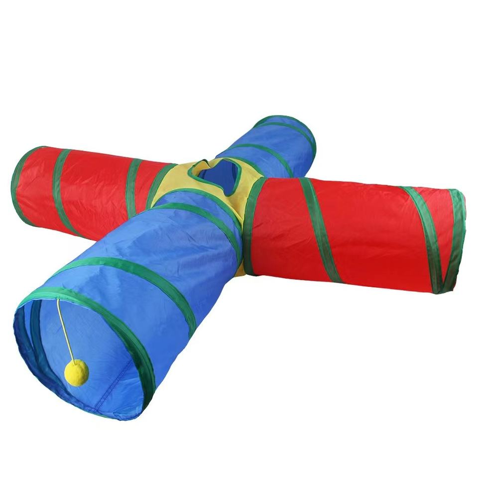 Wholesale Interactive Cat Tunnel Toy - Customizable Plastic Pet Play Tube for Cats