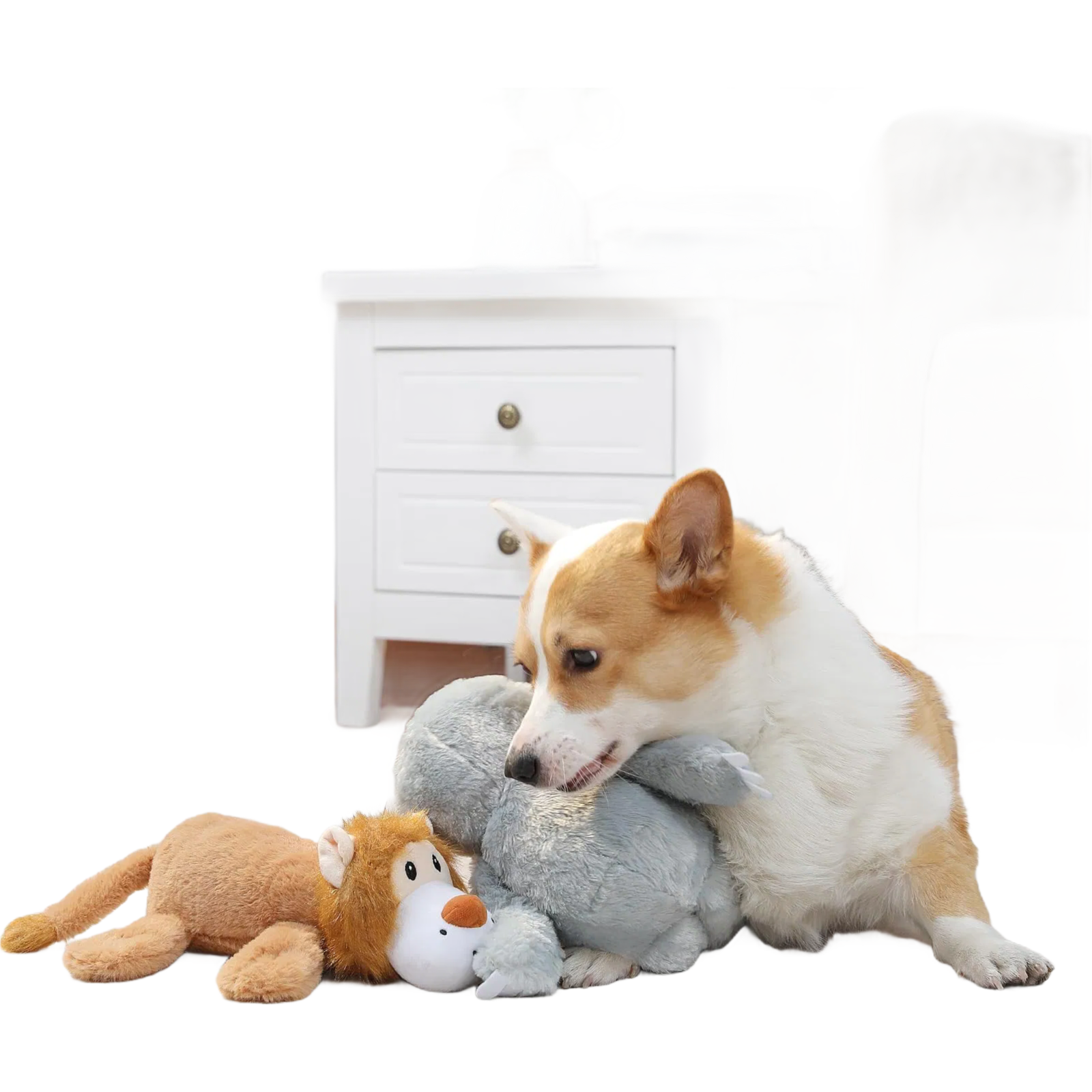 OEM Available Brown Color Dog Chew Toys with Sound 200g Factory Price
