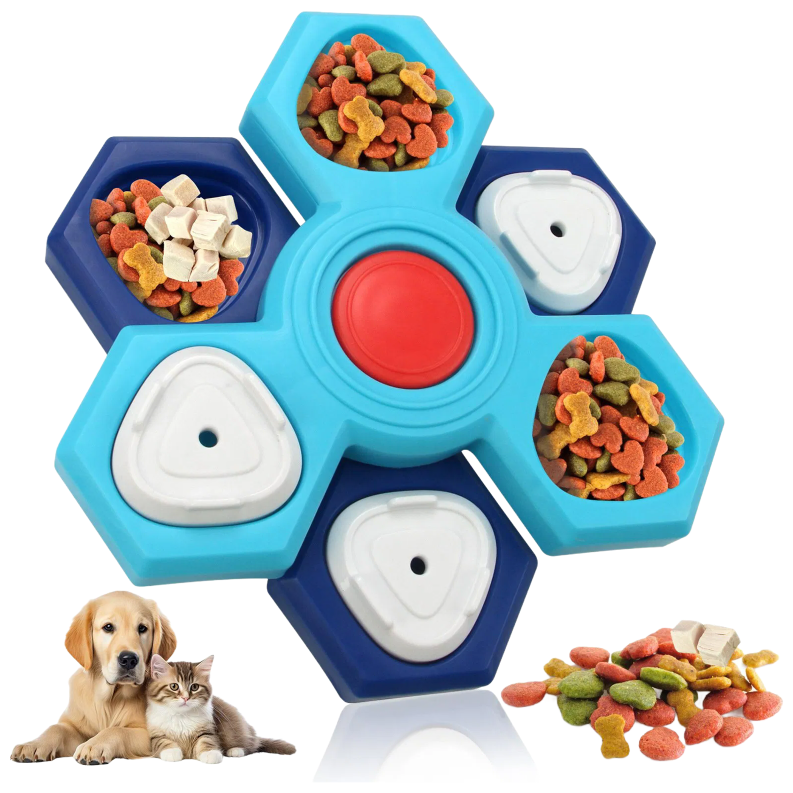 OEM/ODM Service for Durable 19cm Pet Intelligence Training Toys with Carton Packaging