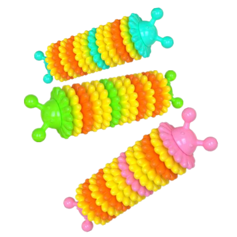 Bulk Caterpillar Shape Dog Chewing Toys - Durable TPR Material for Puppy Teeth Care