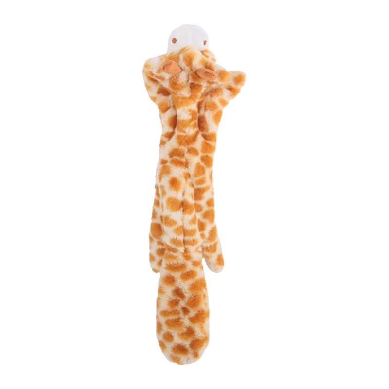 Custom OEM Dog Toys Manufacturer - 45cm Plush Animal Chew Toys with Dual Squeakers
