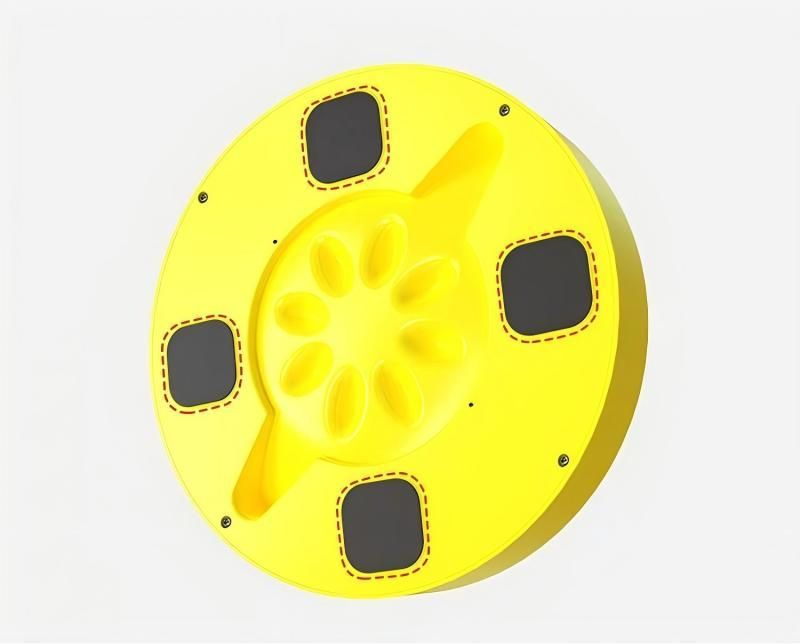 Customizable ABS+PP Pet Food Puzzle Toy with 8 Granaries - IQ Boosting Game for Pets
