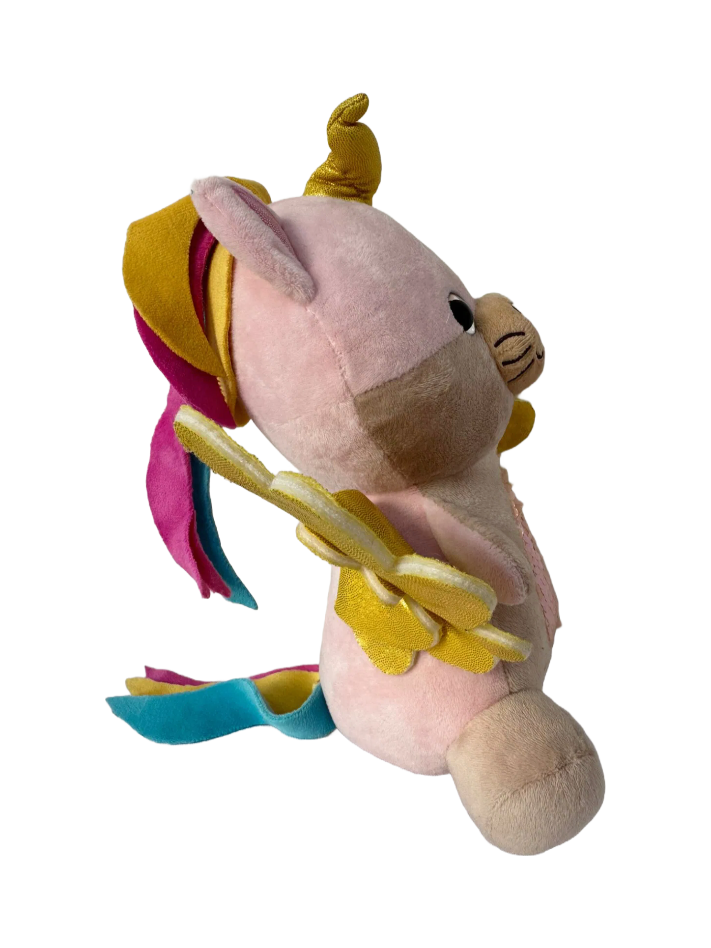 Wholesale Orange Winged Plush Cat Toy - Ultra-Soft Fabric Stuffed Animal for Kids Gifts