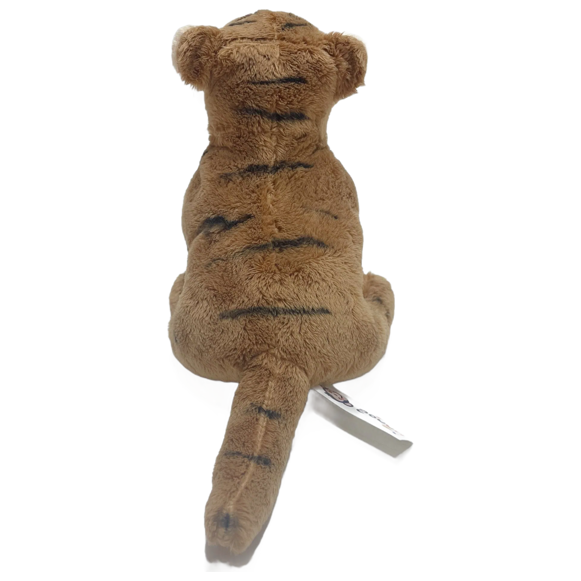 Eco-Friendly Lifelike Tiger Plush Toy 17cm - Soft Polyester Stuffed Animal for Kids