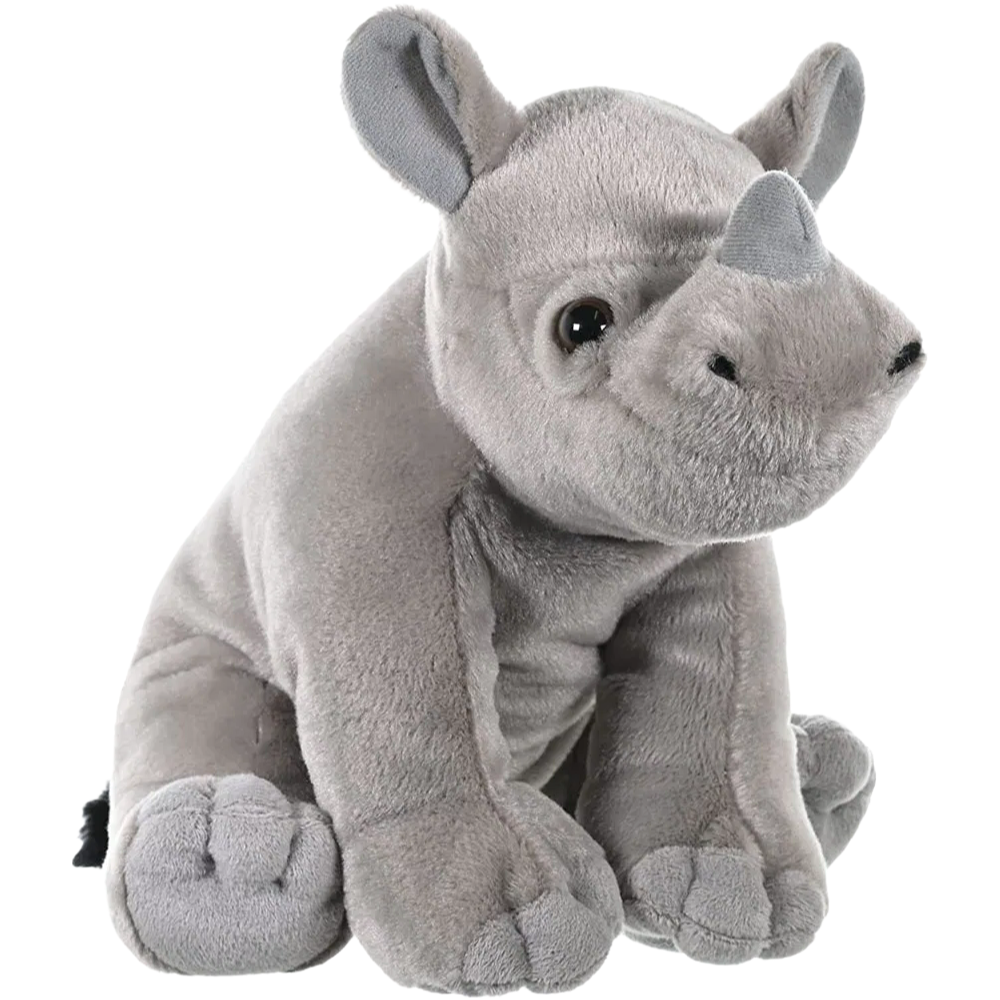 Premium Quality Plush Rhino Stuffed Animal - CE/EN71/ASTM Certified