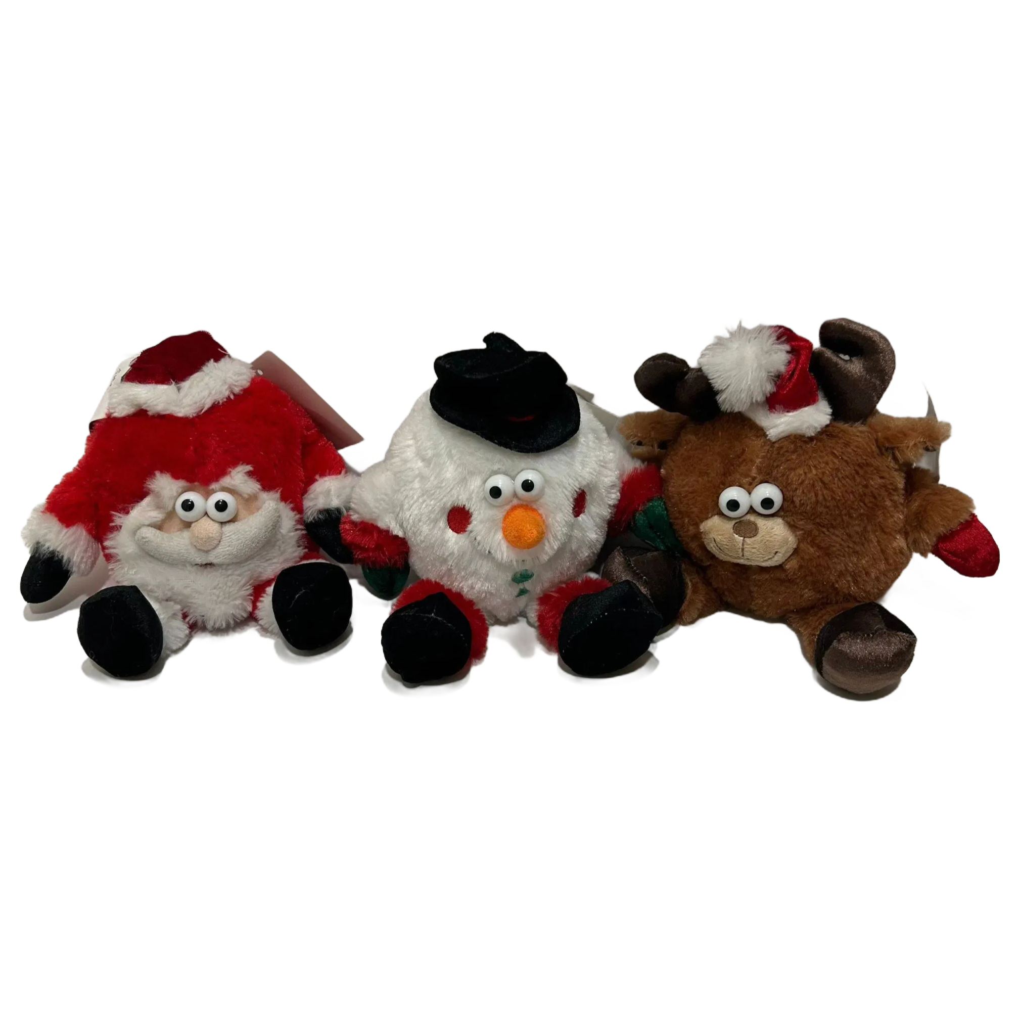 2023 Best Selling Animated Dancing Christmas Plush Toy with Music - Soft Plush Santa & Reindeer Collection