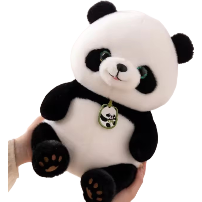 2024 New Design Soft Plush Panda Stuffed Animal Toy for Kids - Microwave Heatable Comfort Toy