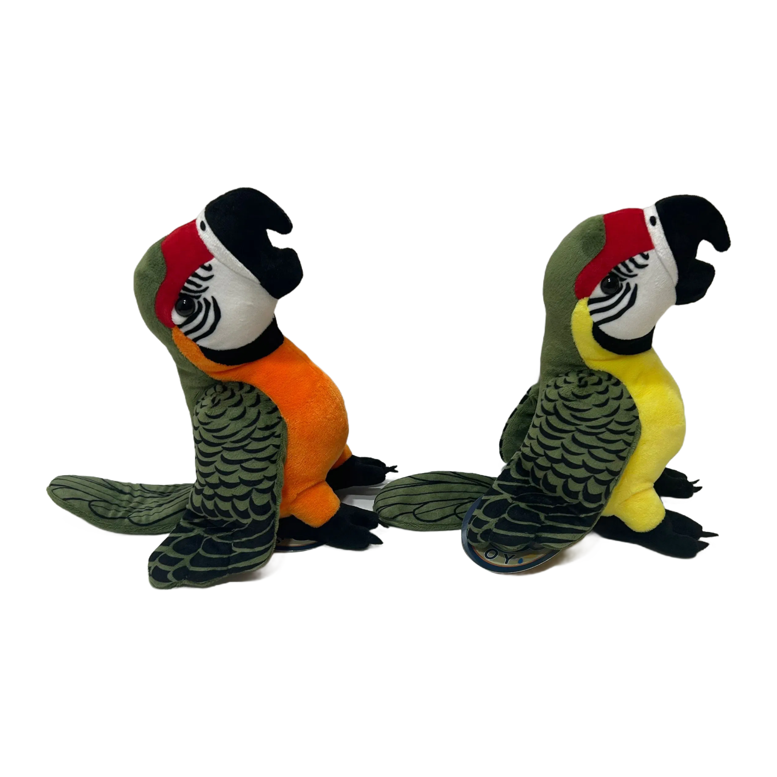 Premium 2-Color Talking Parrot Plush Toy - Interactive Animal Stuffed Toy for Kids