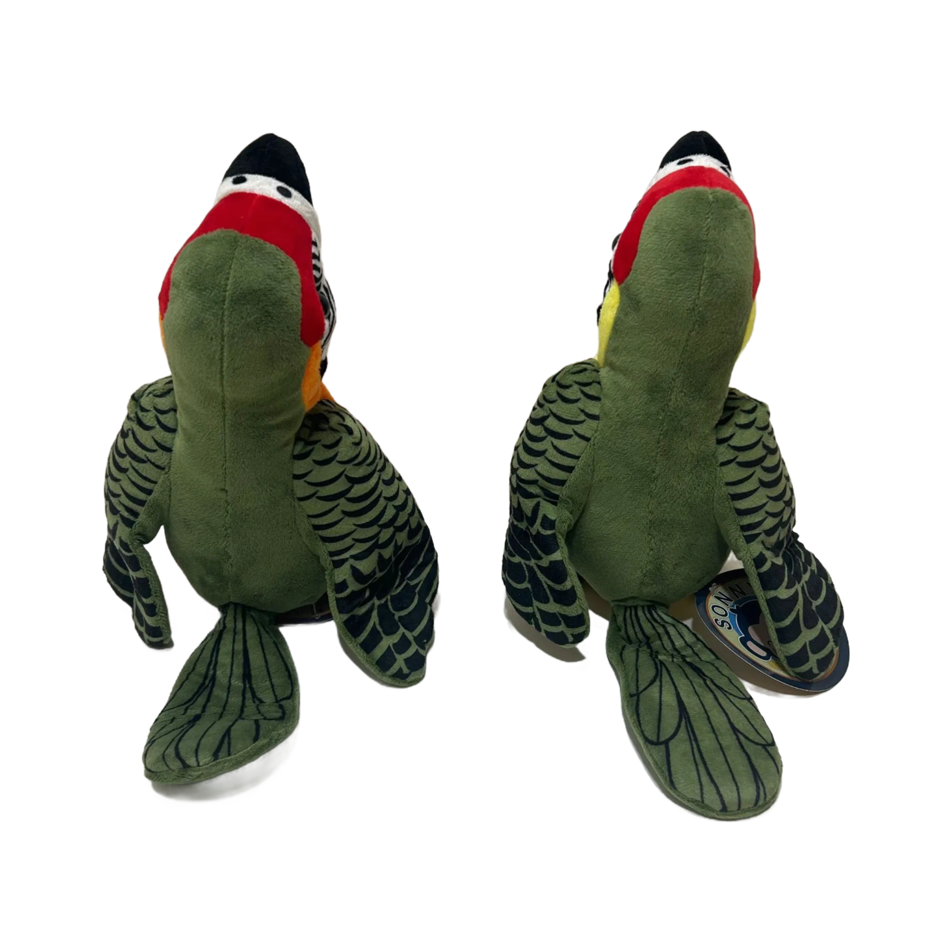 Premium 2-Color Talking Parrot Plush Toy - Interactive Animal Stuffed Toy for Kids