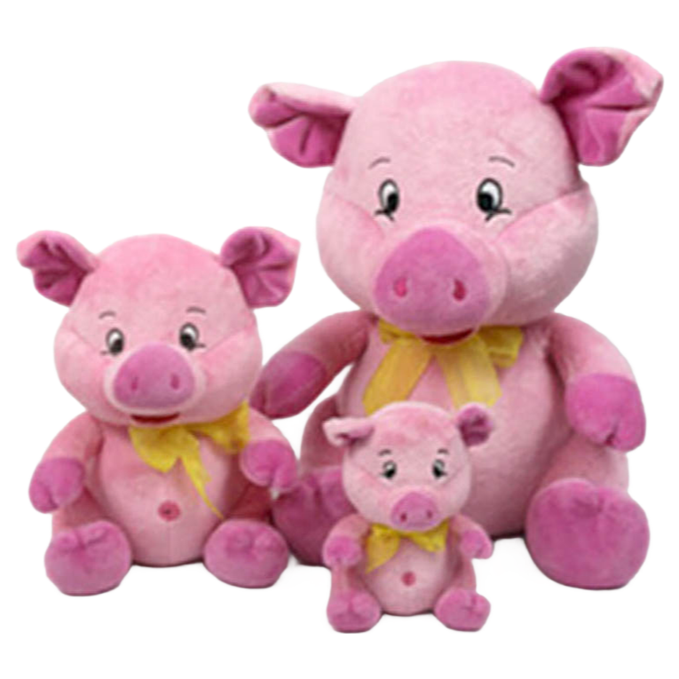 Custom Kawaii Plush Pig Stuffed Animal Toy - Soft Baby Toy with Safety Certification
