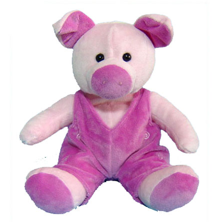 Custom Kawaii Plush Pig Stuffed Animal Toy - Soft Baby Toy with Safety Certification