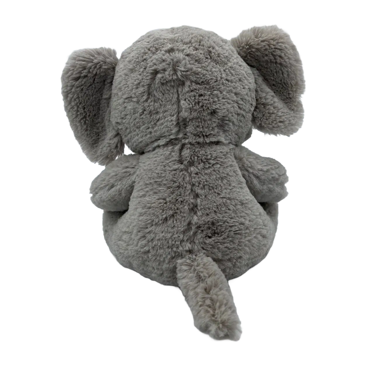 Premium Gray Pink Elephant Plush Toy - Soft Stuffed Animal Gift for Kids