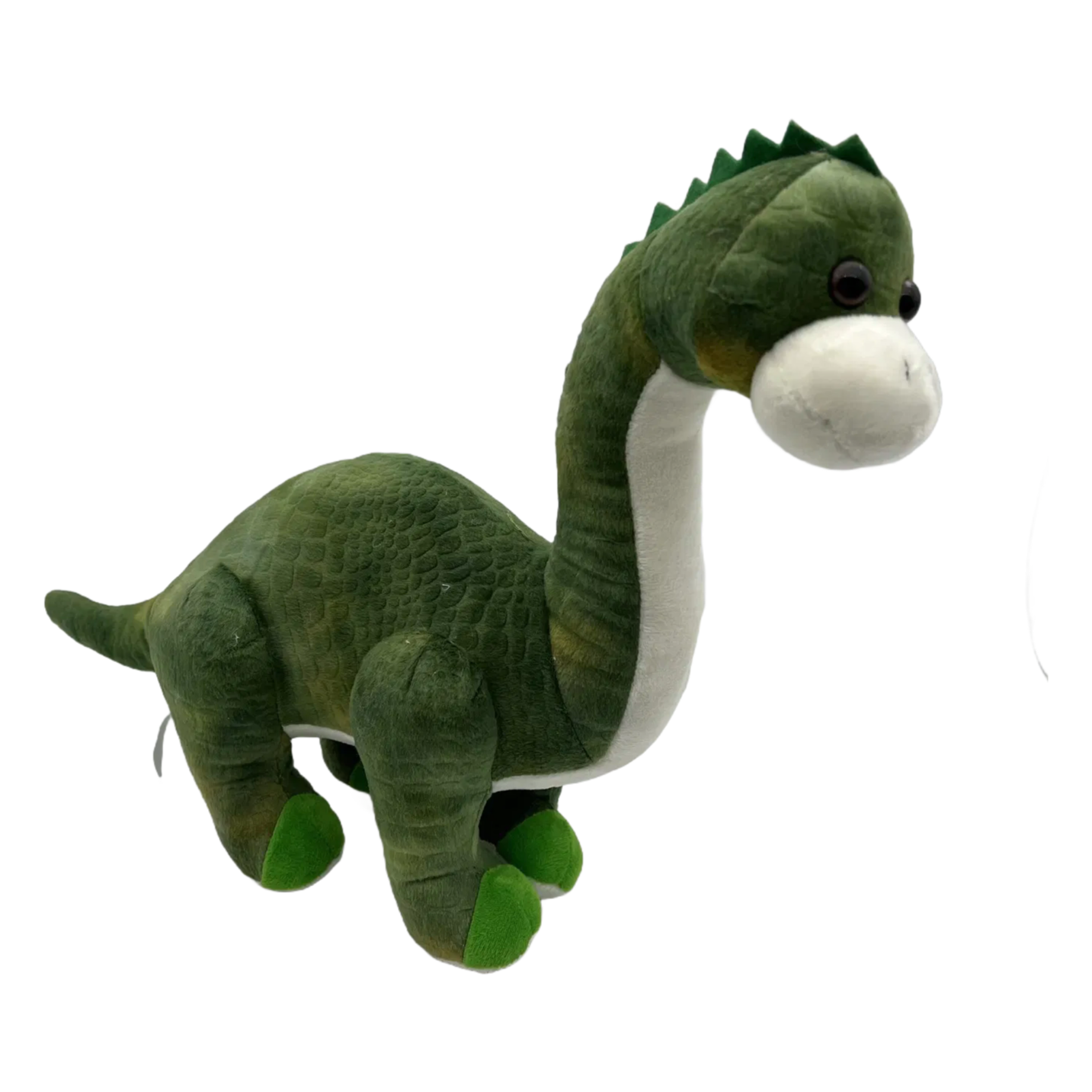 Premium Weighted Dinosaur Plush Toys - Pink Dino/Green Triceratops/Orange Dragon/Yellow Leopard Stuffed Animals