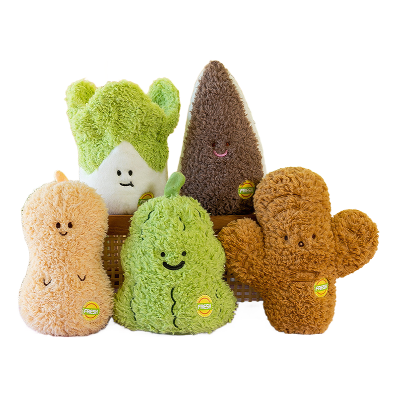Wholesale Custom Broccoli Plush Toy - Soft Stuffed Vegetable Doll for Kids Gift