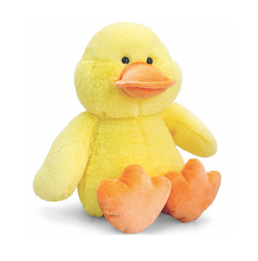 Soft Plush Duck Stuffed Animal Toy for Babies - Customizable Baby Gift with Safety Certification