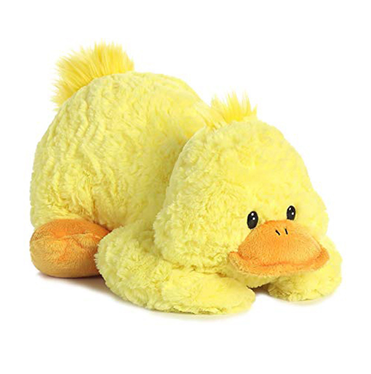 Soft Plush Duck Stuffed Animal Toy for Babies - Customizable Baby Gift with Safety Certification
