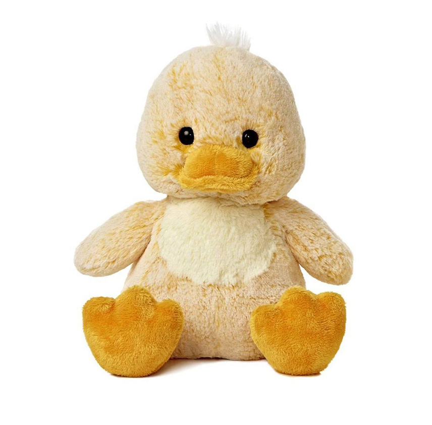 Soft Plush Duck Stuffed Animal Toy for Babies - Customizable Baby Gift with Safety Certification