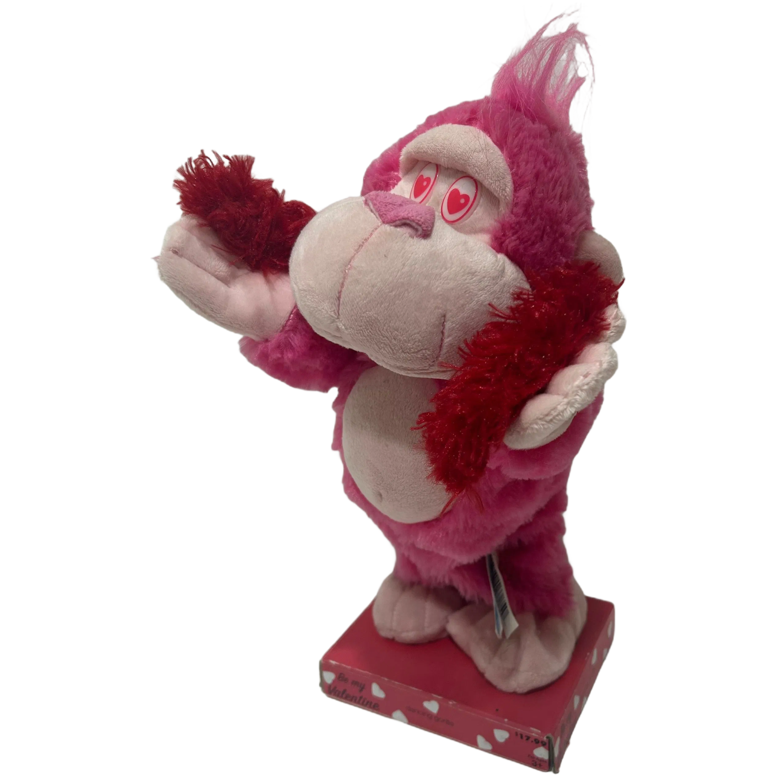 Singing Dancing Gorilla Plush Toy - Electronic Musical Valentine's Day Gift for Kids