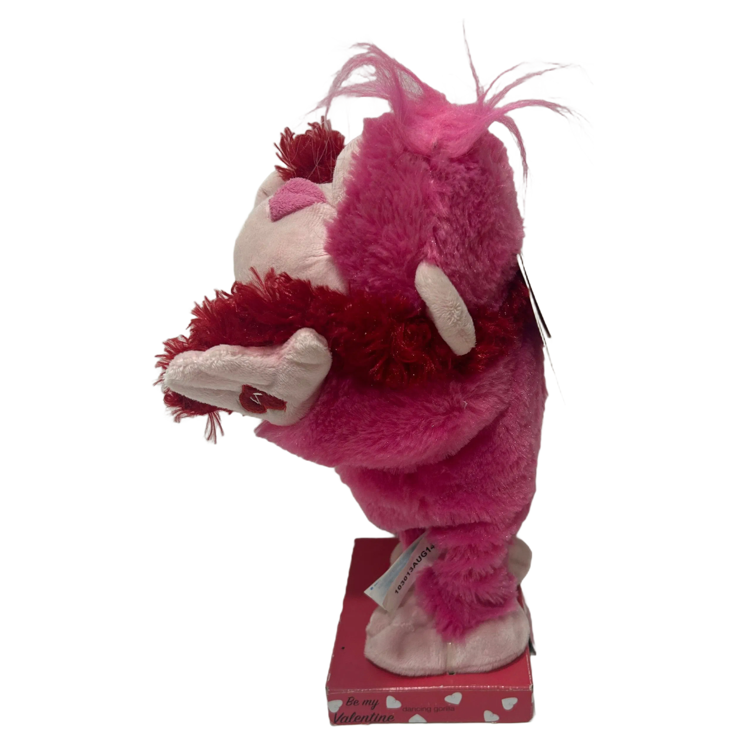 Singing Dancing Gorilla Plush Toy - Electronic Musical Valentine's Day Gift for Kids