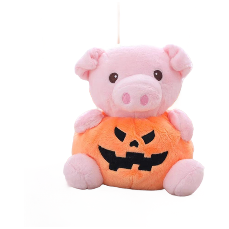 Wholesale Mini Plush Stuffed Animal Toys for Crane Machine Vending - Custom Halloween Rabbit/Frog/Pig Design