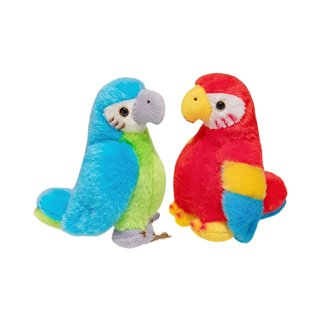 Custom Soft Plush Parrot Stuffed Animal Toy - OEM/ODM Bird Plushie Gift for Kids